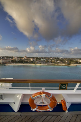 pulling into nassau