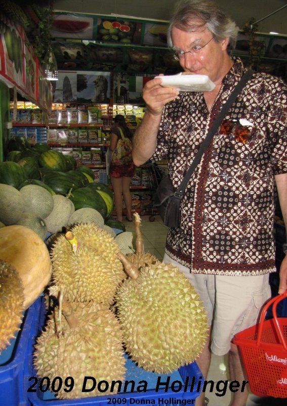 Smelling the Durian