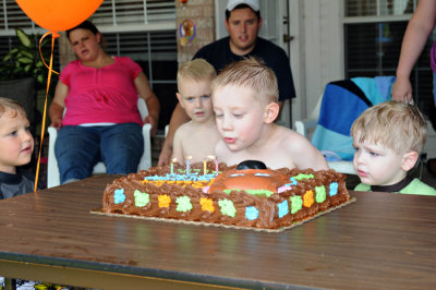Collin's 4th Birthday Party