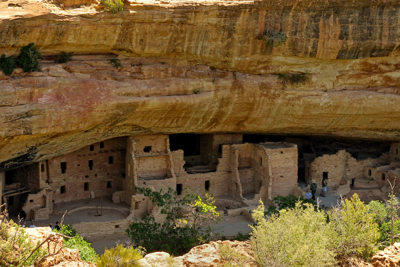 The Spruce Tree House cliff dewelling ruins