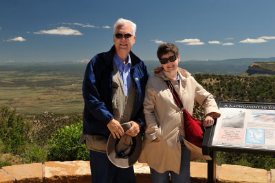 Jim & Glynda at Mesa Verde