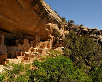 The Cliff Palace ruins