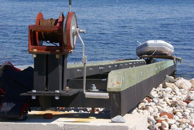 Marine railway.