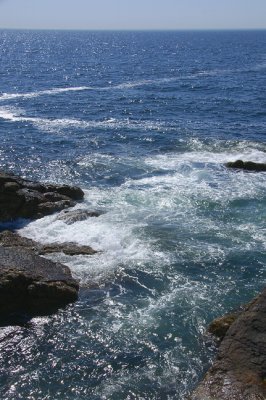Surf, from lighthouse base, step 1.
