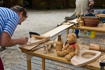 Wood carving