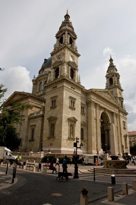 At the st.Stephen’s Basilica
