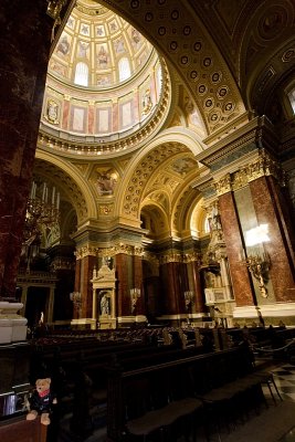 St.Stephen’s Basilica inside