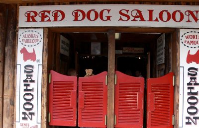 The Red Dog Saloon.