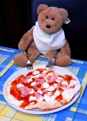 Well I don't see anything strange in having pizza for breakfast, Roberto!