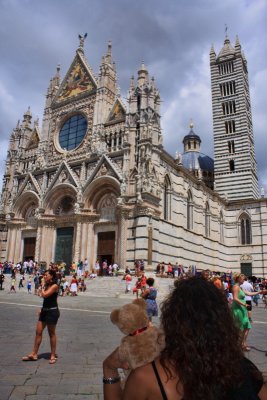 The splendid Cathedral of Siena