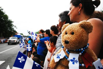 The Quebec day is celebrated on the 24th of June.