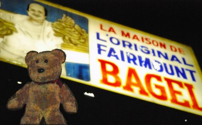 Visiting the legenday Bagel Factory