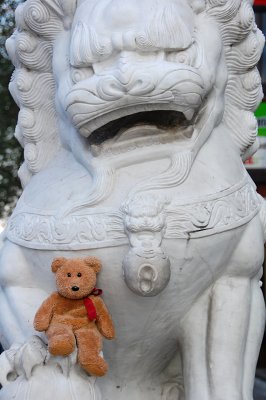 Feeling in China while I'm in Quebec...