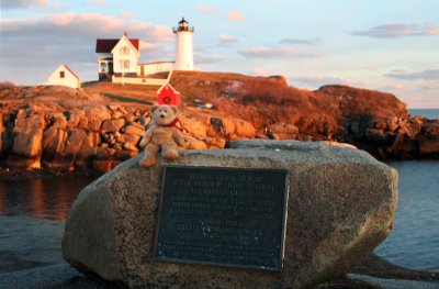 Sunset at Nubble Lighthouse (Maine)