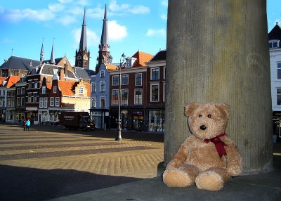 I love the centre of Delft!