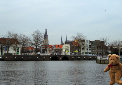 A modern view of Delft.