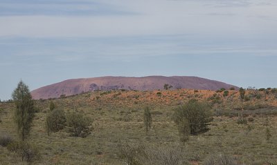 Ayers Rock from a distance