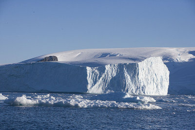 Ice face on Island