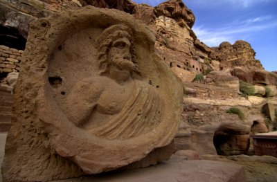 Petra,  l'entre du muse