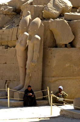 Karnak, gardiens