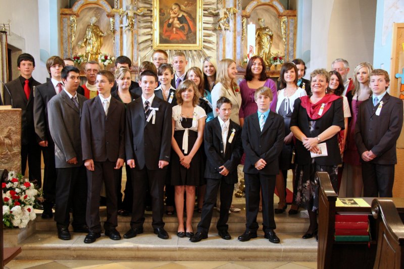 Firmung in Lanzenkirchen, 9. Mai 2009