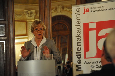 Annette Hillebrand, Direktorin der Akademie fr Publizistik, Hamburg: