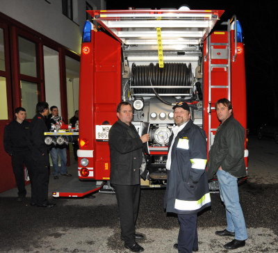 Das neue RLF 2000 der FF Frohsdorf, 19. November 2008