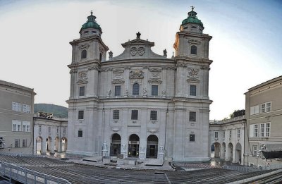 der Salzburger Dom wieder seine Ruhe