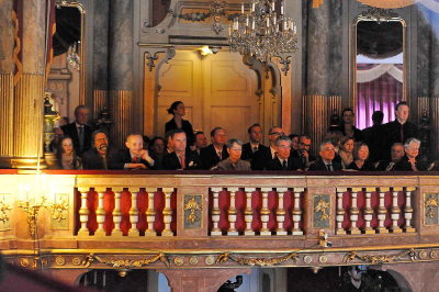 Premiere Il Parnaso confuso 2011 mit Bundesprsident Heinz Fischer