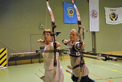 Brunner Angelika (1.Platz Rec. D), Mlinaric Christine (2. Platz Rec D)