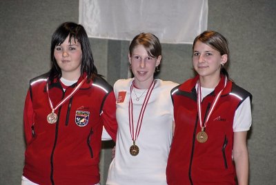 Recurve Kadetten W (Maier Elisa, Plant Tamara, Druckmüller Stefanie)