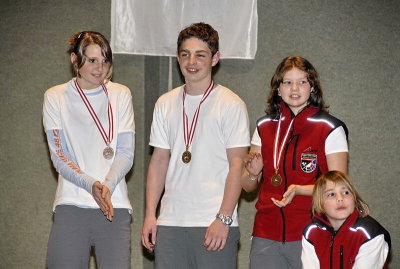 Recurve Schüler II (Wöll Martina, Kurz Christoph, Zangerl Sandra)