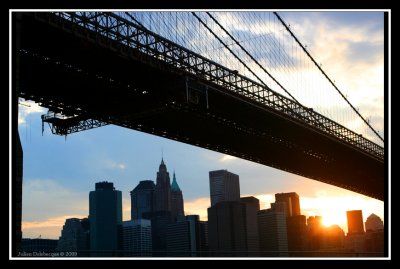 Brooklyn Bridge & Lower  Manhattan
