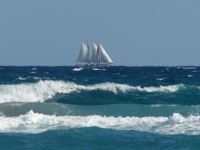 Sailboat on the Horizon