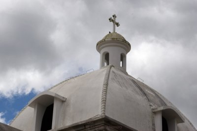 Detalle de la Cupula de la Iglesia