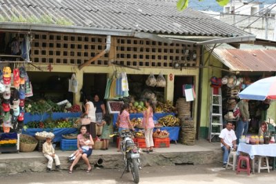 Vista Parcial del Mercado Local