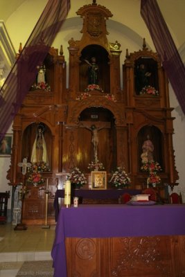 Detalle del Altar Mayor de la Iglesia