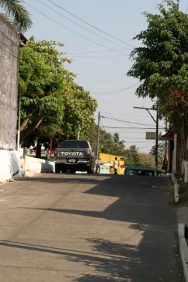 Vista de una de las Calles del Poblado