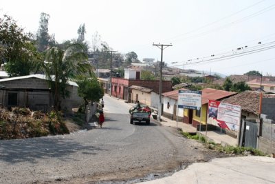 Ingreso a la Poblacion Desde Jutiapa