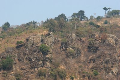 Formaciones de Rocas  en la Montaa Cercana