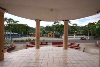 Parque Central Visto desde el Quiosco