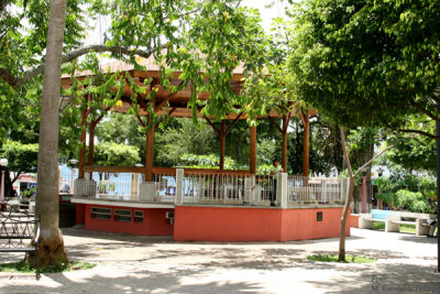 Quiosco en el Parque Central