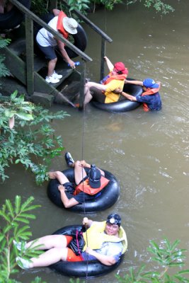 Area de Incio de Tubing e Ingreso a la Cueva