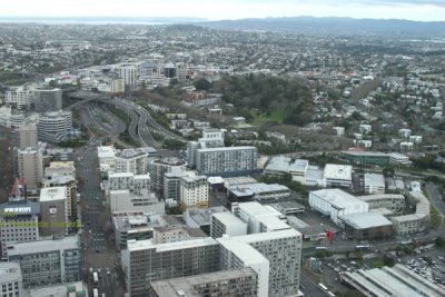Panoramica de la Ciudad de Auckland