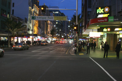 Queen Street,  la mas Importante de Auckland