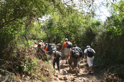 La Ruta de Ascenso Esta Bien Delimitada y no es Dificil