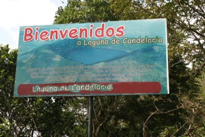 Rotulo que da la Bienvenida al Visitante