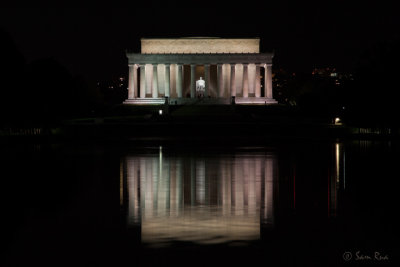 Lincoln Memorial Reflection