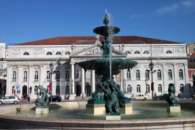 Thtre national place Rossio