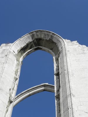 Eglise do Carmo et ses nefs  ciel ouvert